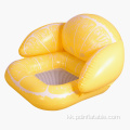 Сары лимонға үрленетін кресло бассейні қалпады